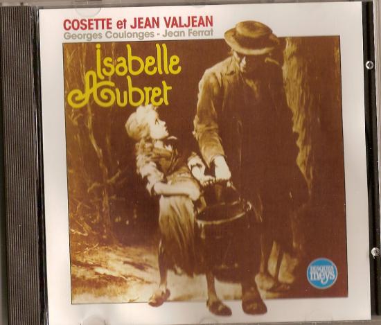 Cosette et Jean VALJEAN, par Isabelle AUBRET