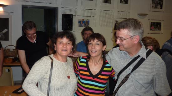 avec Viviane B. et nathalie MIRAVETTE